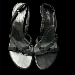 Dolce & Gabbana adjustable bra strap heels.